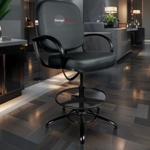 Cadeira Caixa Alta que Suporta até 250kg para Porteiros e Obesos, ideal para Portaria de Prédios e Condomínios