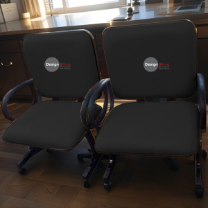 02 Cadeiras que suporta até 300kg para Obesos Super Reforçada – Ideal para atendimento ao Público em Clínicas, Hospitais