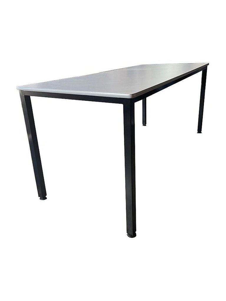 Mesa para Refeitório de 1,80 Metros para 06 lugares Linha Rossi Cinza - Imagem 4