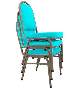 03 Cadeiras para Hotel e Auditório Linha Hotel Verde