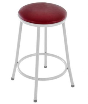 Banqueta Média sem arco Linha Banqueta para Escritório Vermelho