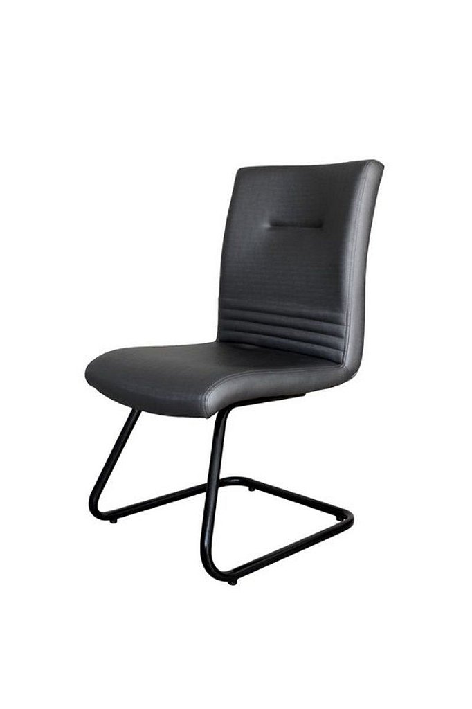 Cadeira Diretor Fixa em S Linha Corinto Preto