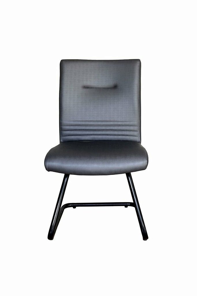 Cadeira Diretor Fixa em S Linha Corinto Preto - Imagem 2