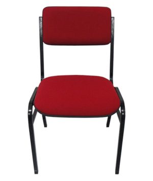 Cadeira Empilhável para Auditórios Linha Hotel Smart  Cor Vermelho