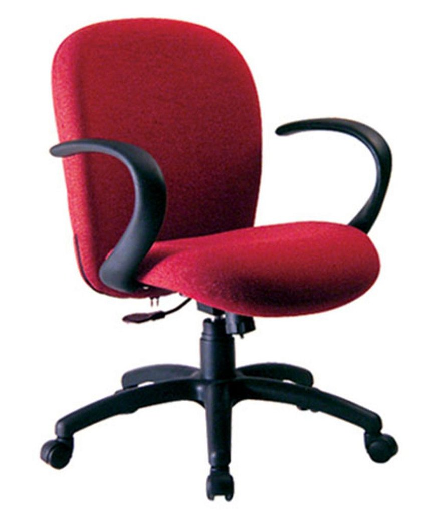 Cadeira Diretor com Braços Linha Lombar Vermelho