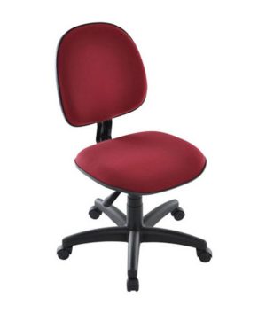 Cadeira Executiva Base Giratória com Lamina Linha Office Vermelho