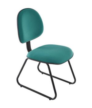Cadeira Executiva base Trapézio Linha Office Economy Verde