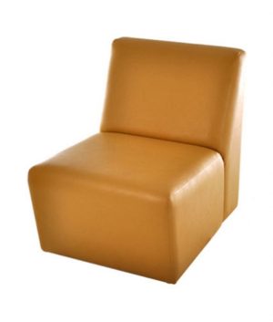 Sofá para Recepção de Escritório Linha Recepção Napoli Amarelo