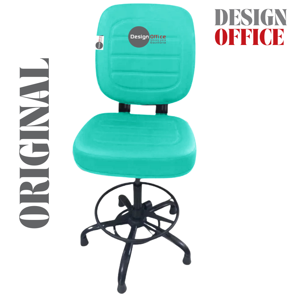 Cadeira Caixa Alta que Suporta até 250kg para Porteiros e Obesos, ideal para Portaria de Prédios e Condomínios - Imagem 3