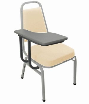 Cadeira Universitária Empilhável Linha Hotel Plus Bege