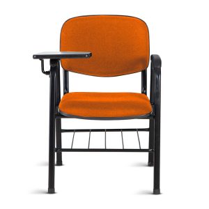 Cadeira Escolar Universitária para Auditórios Linha Hotel Laranja