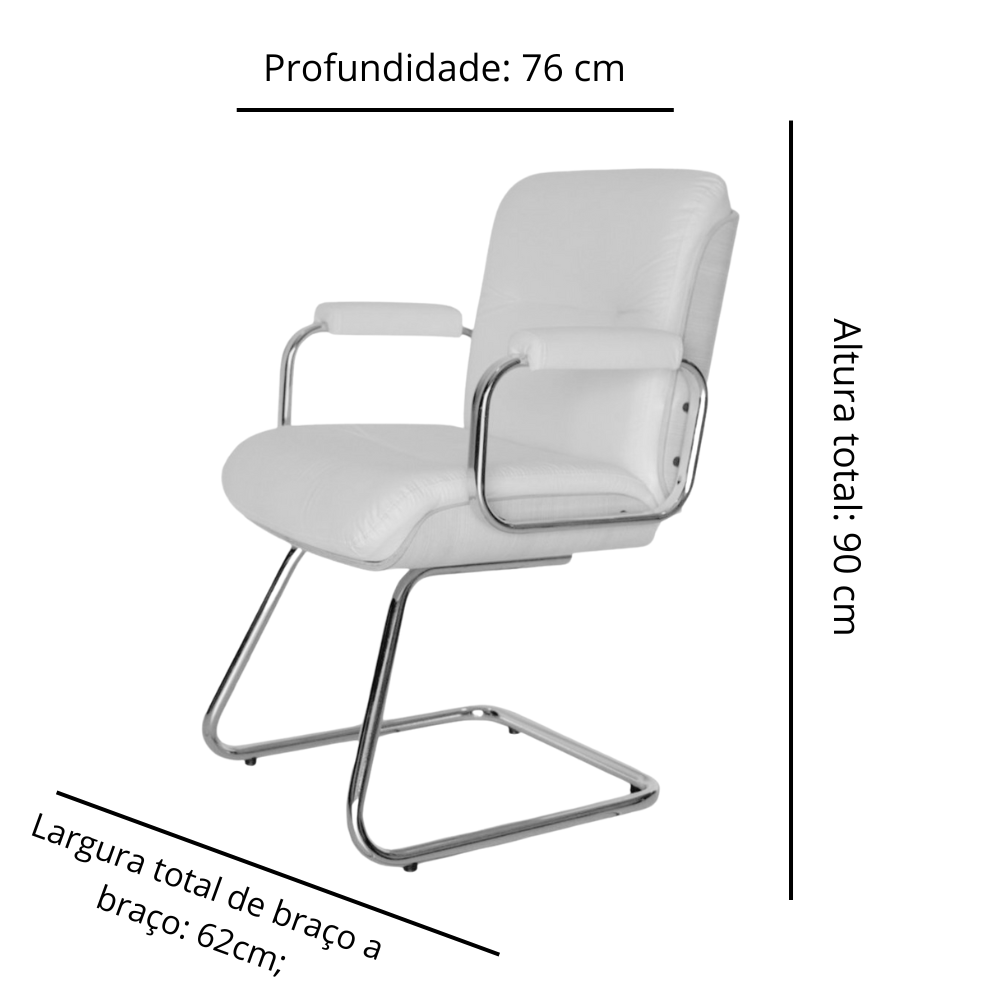 Cadeira Original Eames Diretor Fixa Linha Capa em Madeira Bege - Imagem 4