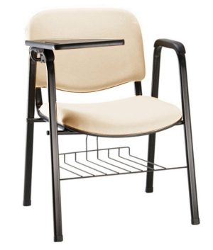 Cadeira Escolar Universitária para Auditórios Linha Hotel Bege
