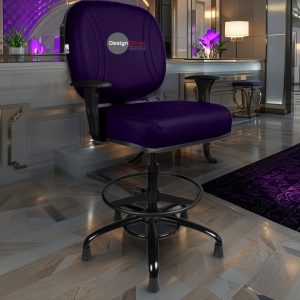 Cadeira Caixa Alta que Suporta até 250kg para Porteiros e Obesos, ideal para Portaria de Prédios e Condomínios