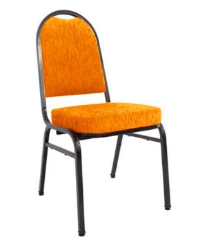 Cadeira para Hotel e Auditório Linha Hotel Laranja
