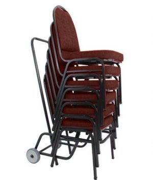 06 Cadeiras para Hotel e Auditório Linha Hotel Vermelho