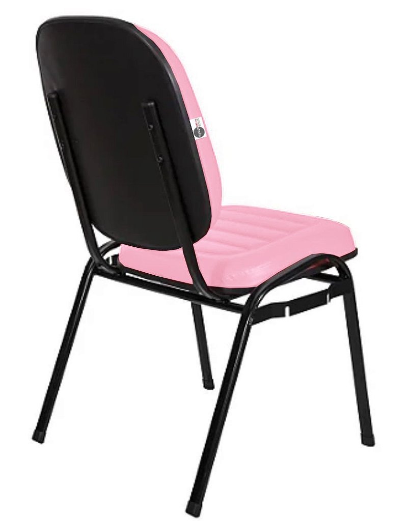 Cadeira Empilhável para Igrejas Evangélicas Linha Holy Rosa - Imagem 3