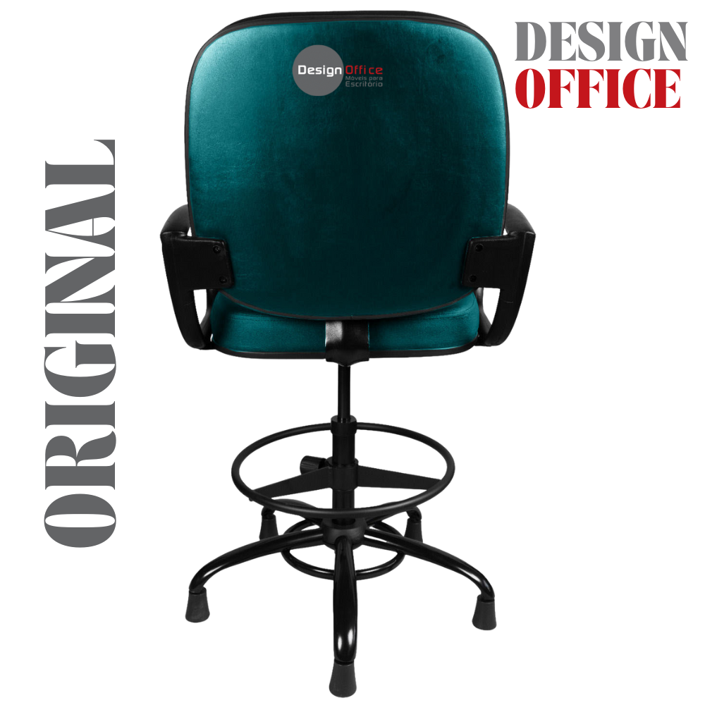 Cadeira Caixa Alta que Suporta até 250kg para Porteiros e Obesos, ideal para Portaria de Prédios e Condomínios - Imagem 6