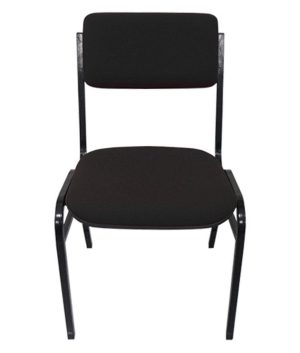 Cadeira Empilhável para Auditórios Linha Hotel Smart Preto