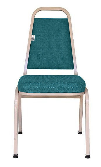 Cadeira Empilhável para Hotelaria Linha Hotel Jersey Verde - Imagem 2