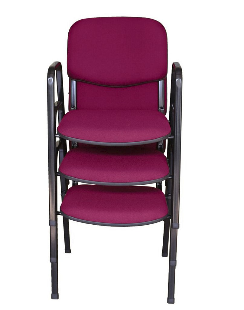 03 Cadeiras para Auditórios Linha Hotel Auditório Rosa - Imagem 2