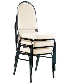 03 Cadeiras para Hotel e Auditório Linha Hotel Bege