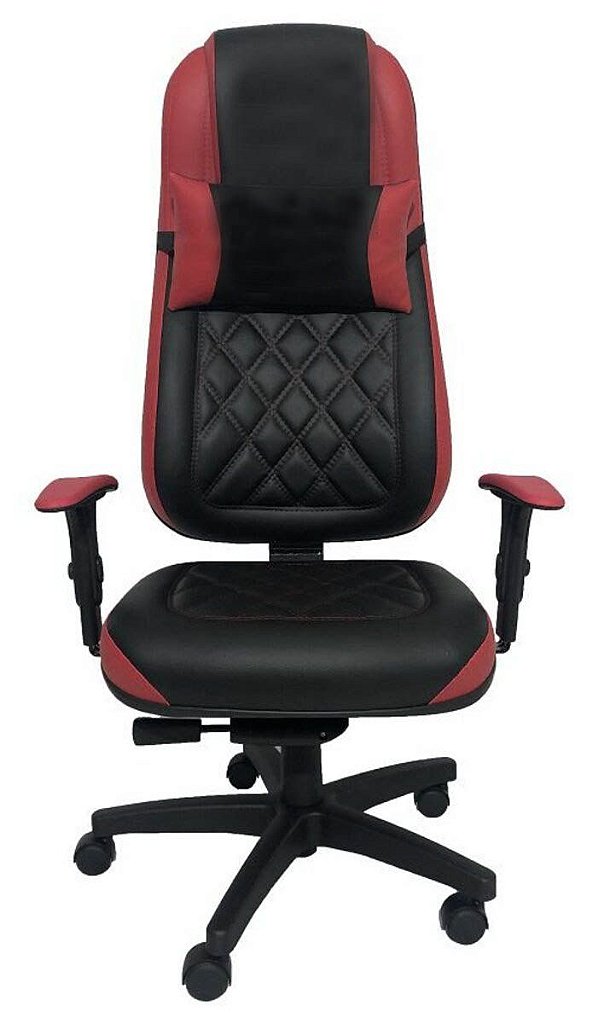 Cadeira Gamer para Escritório Linha Gamer Cagliari Vermelho