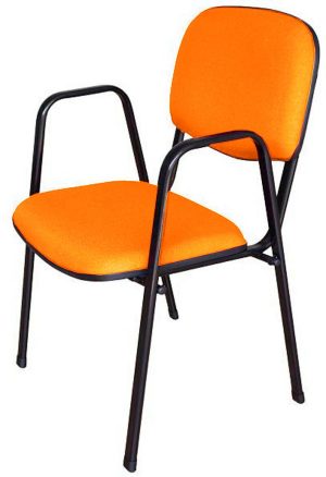 Cadeira para Auditórios Linha Hotel Auditório Laranja
