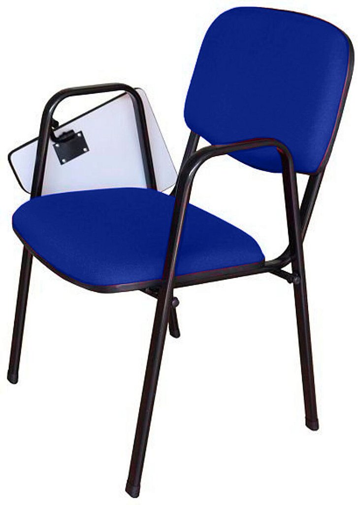 Cadeira Escolar Universitária para Auditórios Linha Hotel Azul - Imagem 2