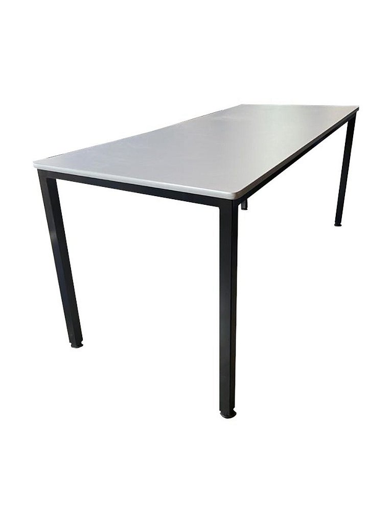 Mesa para Refeitório de 1,80 Metros para 06 lugares Linha Rossi Cinza - Imagem 3