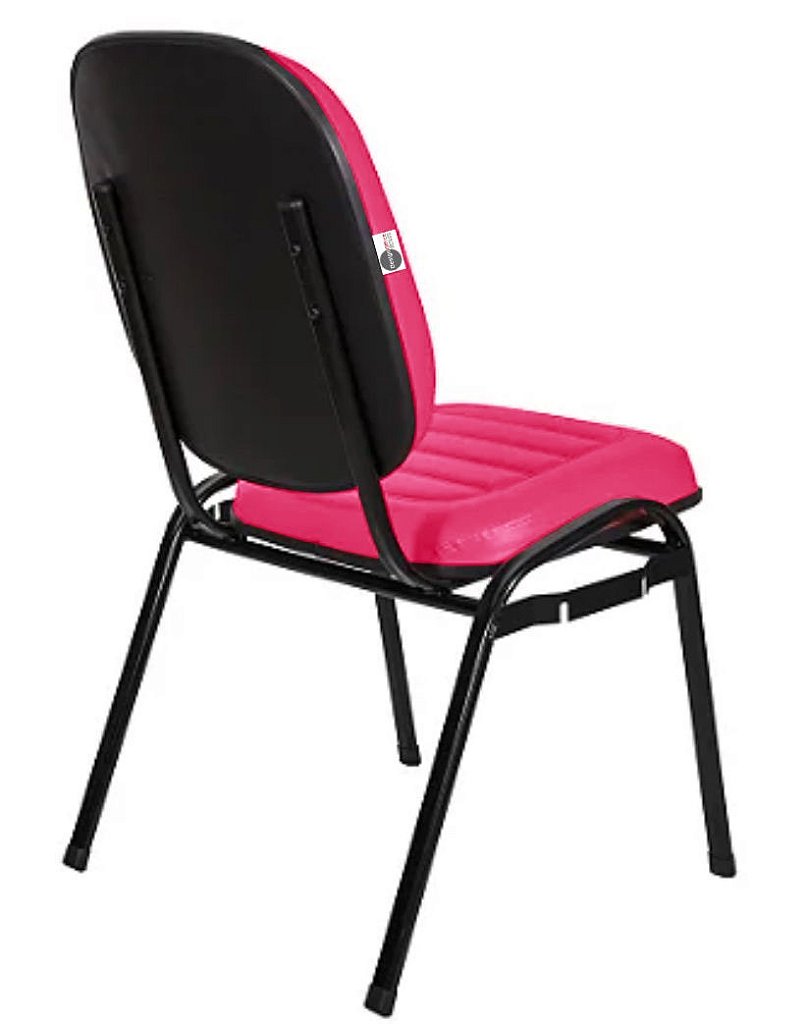 Cadeira Empilhável para Igrejas Evangélicas Linha Holy Rosa - Imagem 3