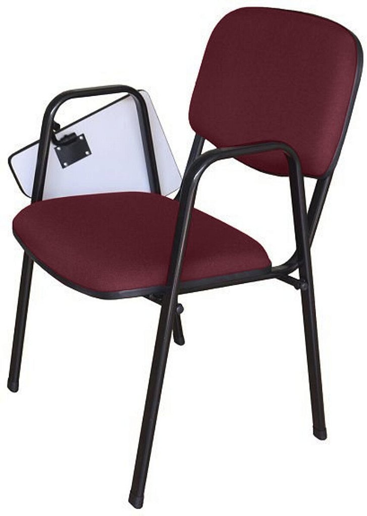 Cadeira Escolar Universitária para Auditórios Linha Hotel Vermelho - Imagem 2