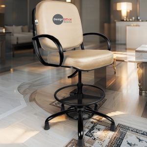 Cadeira Caixa Alta que Suporta até 250kg para Porteiros e Obesos, ideal para Portaria de Prédios e Condomínios