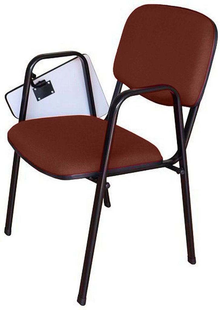 Cadeira Escolar Universitária para Auditórios Linha Hotel Vermelho - Imagem 2