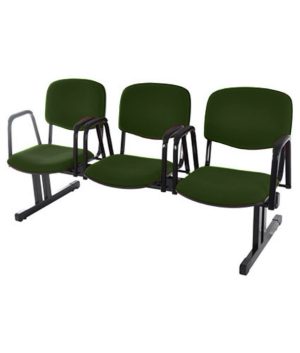Cadeira em longarina para Igrejas e Auditórios Linha Hotel Verde