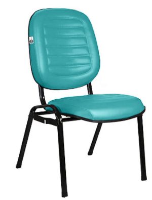 Cadeira Empilhável para Igrejas Evangélicas Linha Holy Verde