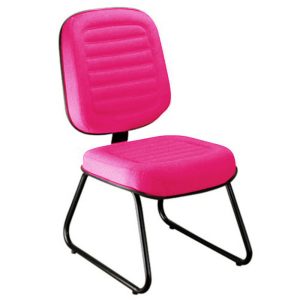 Cadeira Diretor para Auditório e Salas de Convenções Gomada Linha Blenda Rosa