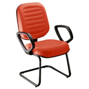 Cadeira Diretor para Auditório e Salas de Convenções Linha Blenda Vermelho