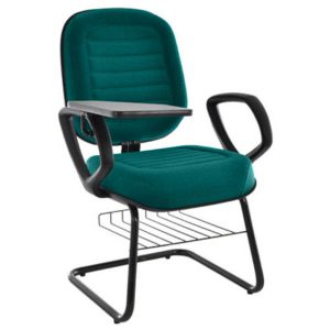 Cadeira Escolar Universitária com prancheta para Escolas e Faculdades Linha Blenda Verde