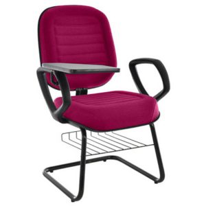 Cadeira Escolar Universitária com prancheta para Escolas e Faculdades Linha Blenda Rosa