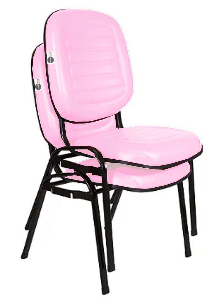 Cadeira Empilhável para Igrejas Evangélicas Linha Holy Rosa - Imagem 5