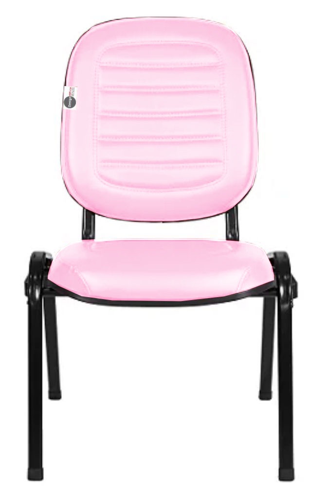 Cadeira Empilhável para Igrejas Evangélicas Linha Holy Rosa - Imagem 2