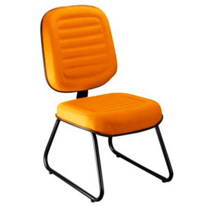 Cadeira Diretor para Auditório e Salas de Convenções Gomada Linha Blenda Laranja