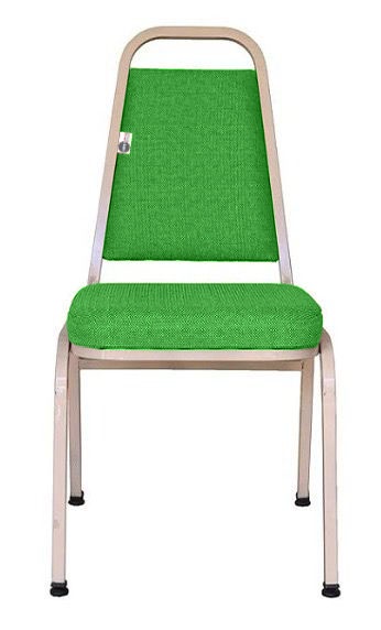 Cadeira Empilhável para Hotelaria Linha Hotel Jersey Verde - Imagem 2