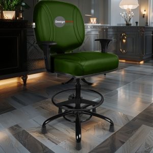 Cadeira Caixa Alta que Suporta até 250kg para Porteiros e Obesos, ideal para Portaria de Prédios e Condomínios