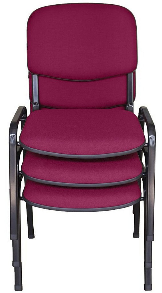 03 Cadeiras para Auditórios Linha Hotel Auditório Rosa - Imagem 2