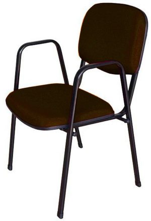 Cadeira para Auditórios Linha Hotel Auditório Marrom