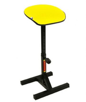 Banqueta para Seguranças, Vigilantes e Vigias Linha Cop Amarelo