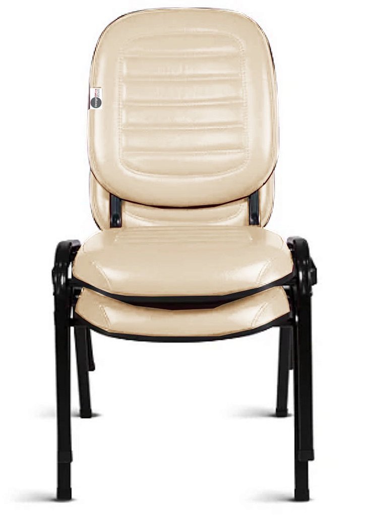 Cadeira Empilhável para Igrejas Evangélicas Linha Holy Bege - Imagem 8