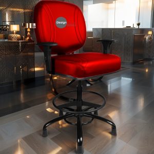 Cadeira Caixa Alta que Suporta até 250kg para Porteiros e Obesos, ideal para Portaria de Prédios e Condomínios